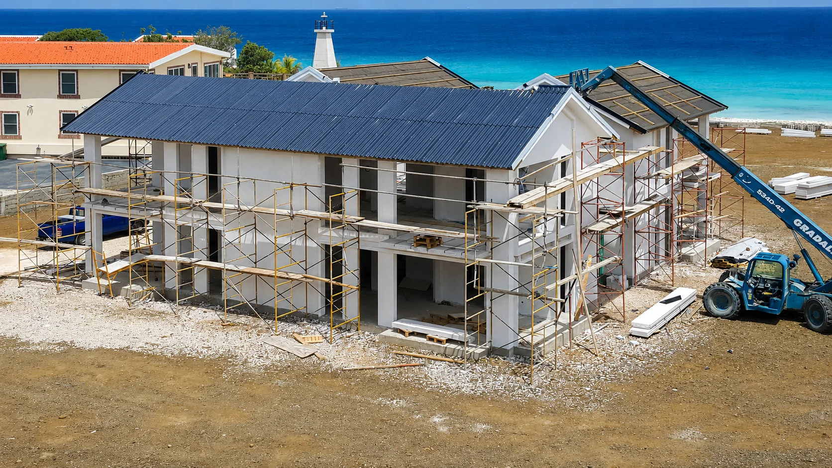 Prefabricated AAC building system used for housing construction
